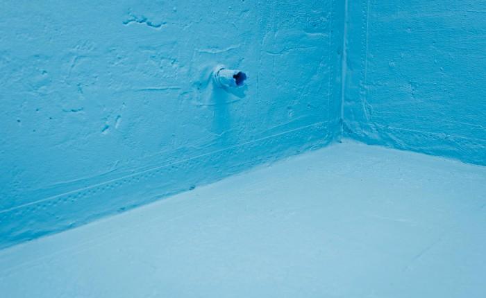Trabajo de impermeabilización de piscina en Valencia
